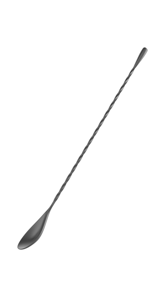 COCKTAILIER 12" Bar Spoon - Left Handed - Black