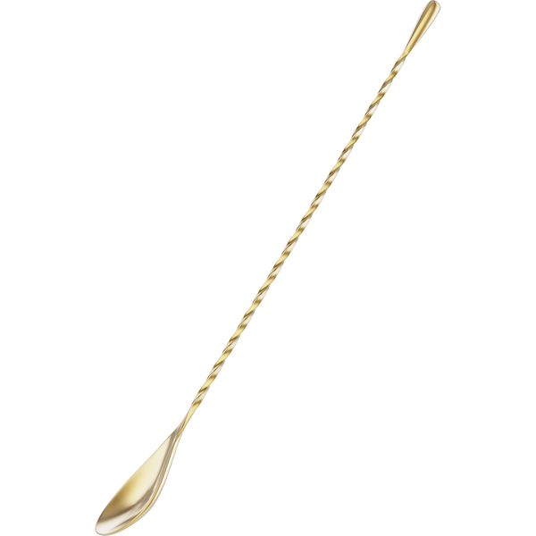 COCKTAILIER 12" Bar Spoon - Right Handed - Gold