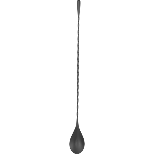 COCKTAILIER 12" Bar Spoon - Right Handed - Black