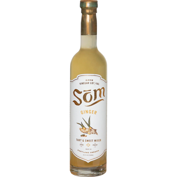SOM Ginger Non Alcoholic Cane Vinegar Cordial 500 ml