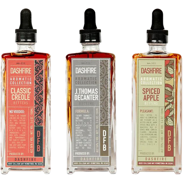 DASHFIRE Aromatic Bundle #3 - Creole, J. Thomas Decanter, and Spiced Apple