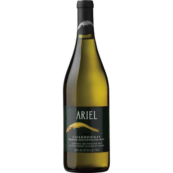 Ariel Vineyards Chardonnay, California, 0% ABV, 750 mL