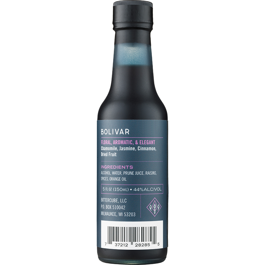 Bittercube Bolivar Bitters 5 oz bottle, alternate view
