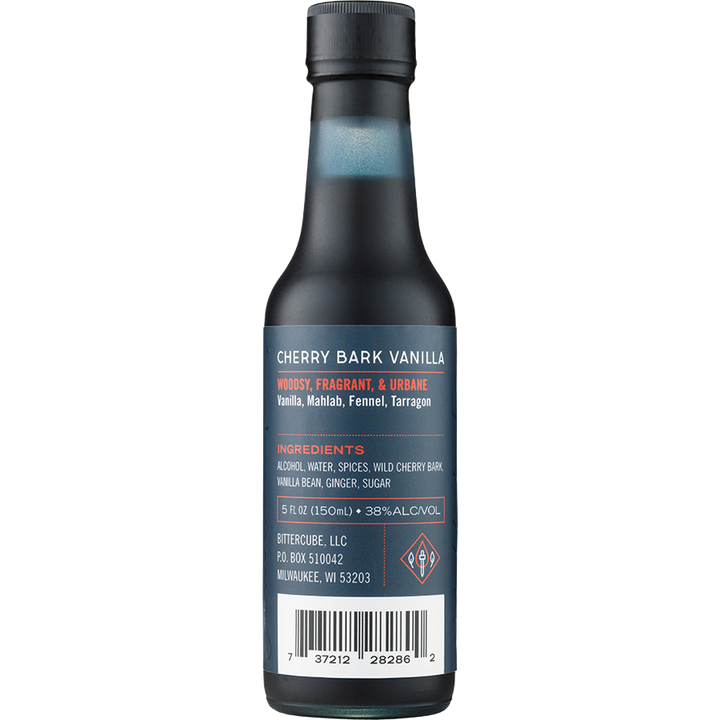 Bittercube Cherry Bark Vanilla Bitters 5 oz bottle, alternate view