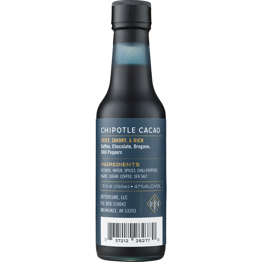 Bittercube Chipotle Cacao Bitters 5 oz bottle, alternate view