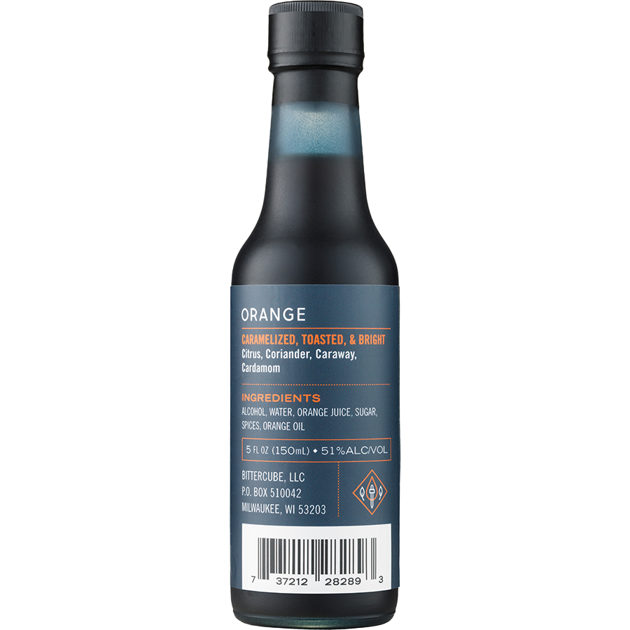 Bittercube Orange Bitters 5 oz bottle, alternate view