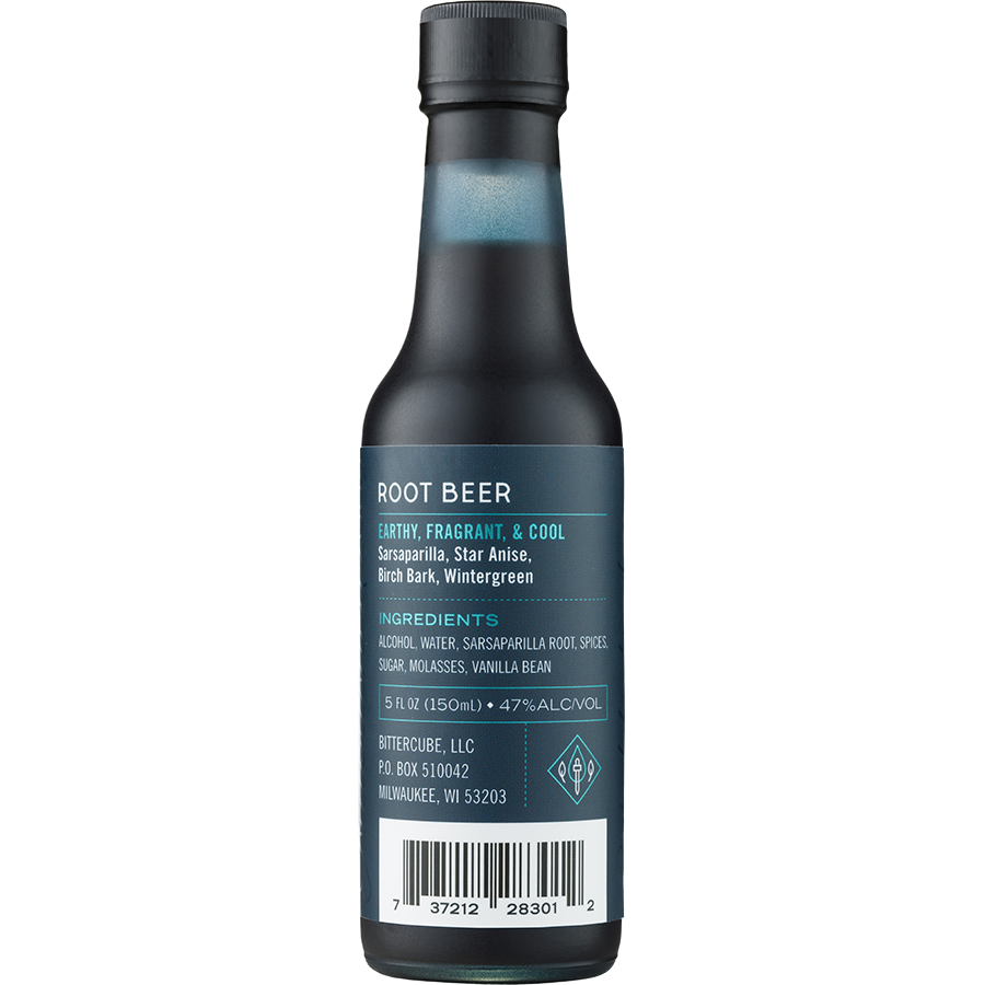 Bittercube Root Beer Bitters 5 oz bottle, alternate view