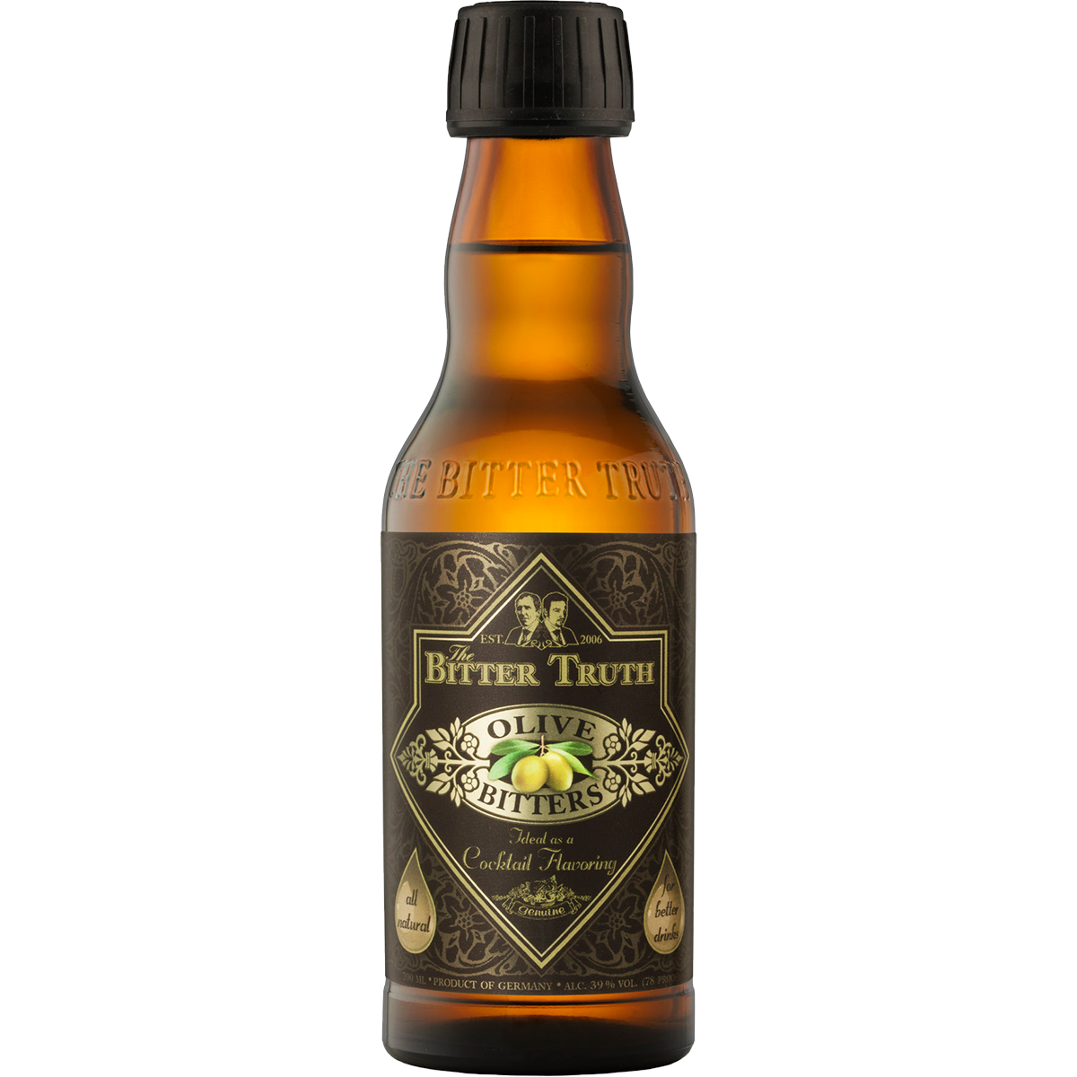 The Bitter Truth Olive Bitters 200 ml bottle