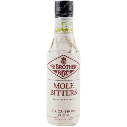 Fee Brothers Mole Bitters 5 oz bottle