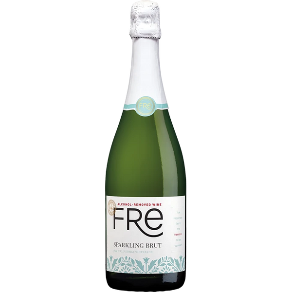 FRE Alcohol-Removed Sparkling Brut, California, 0% ABV, 750 mL