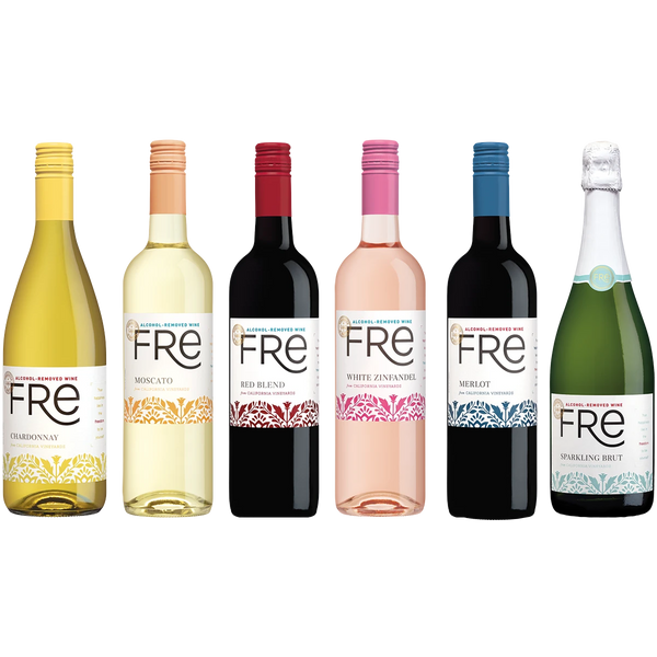 FRE by Sutter Home Alcohol Free Wine Variety Pack - 6 Bottles