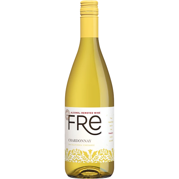 FRE Alcohol-Removed Chardonnay, California, 0% ABV, 750 mL
