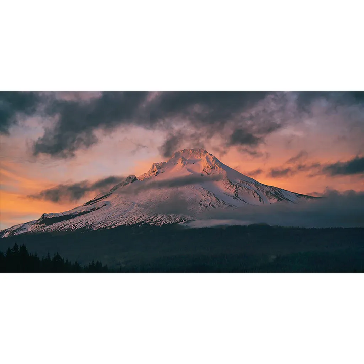 North Drinkware Handblown Mt. Hood Tumbler, alternate view