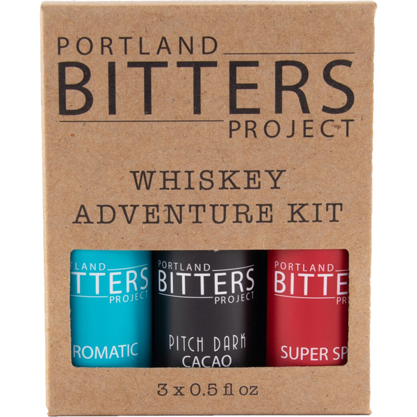 PORTLAND BITTERS PROJECT Whiskey Bitters Adventure Kit 3 x 0.5 oz