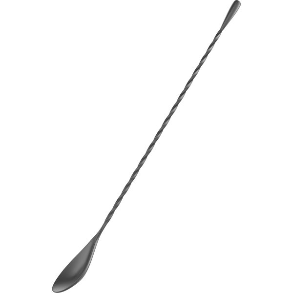 COCKTAILIER 12" Bar Spoon - Right Handed - Black