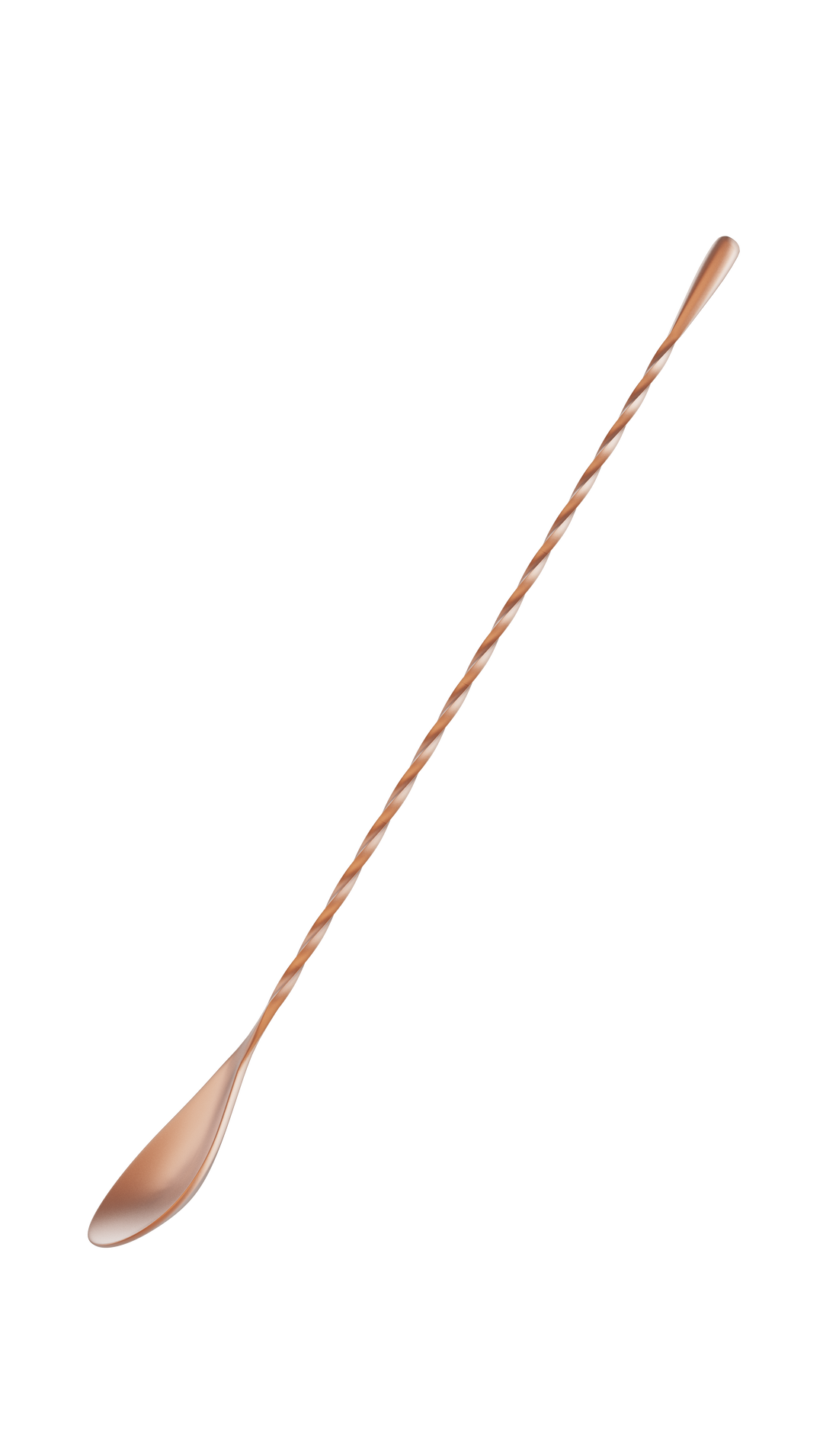 Cocktailier 12" Bar Spoon Left Handed Copper, alternate view