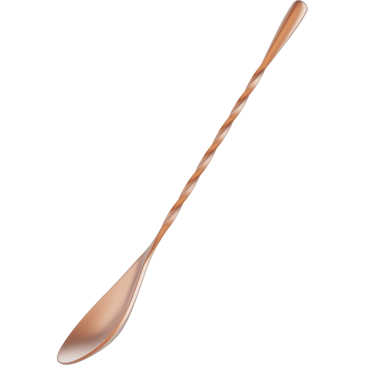 Cocktailier 7" Bar Spoon Right Twist Copper, alternate view