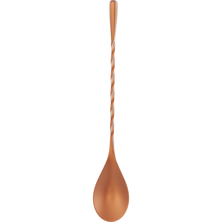 Cocktailier 7" Bar Spoon Right Twist Copper