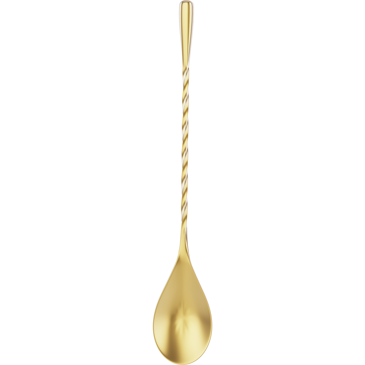 Cocktailier 7" Bar Spoon Right Twist Gold