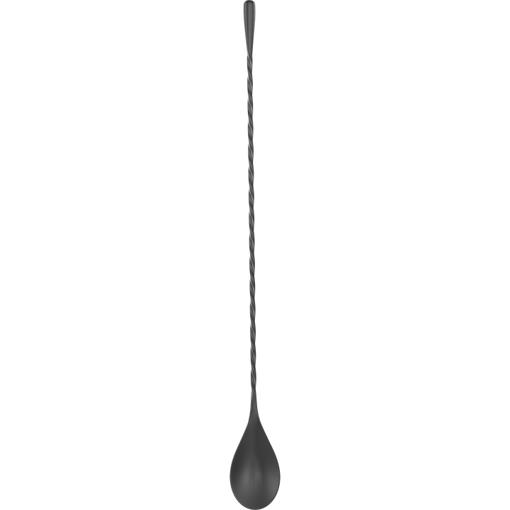 Cocktailier 12" Bar Spoon Left Handed Black