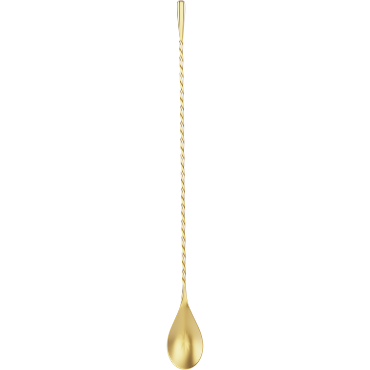 Cocktailier 12" Bar Spoon Left Handed Gold