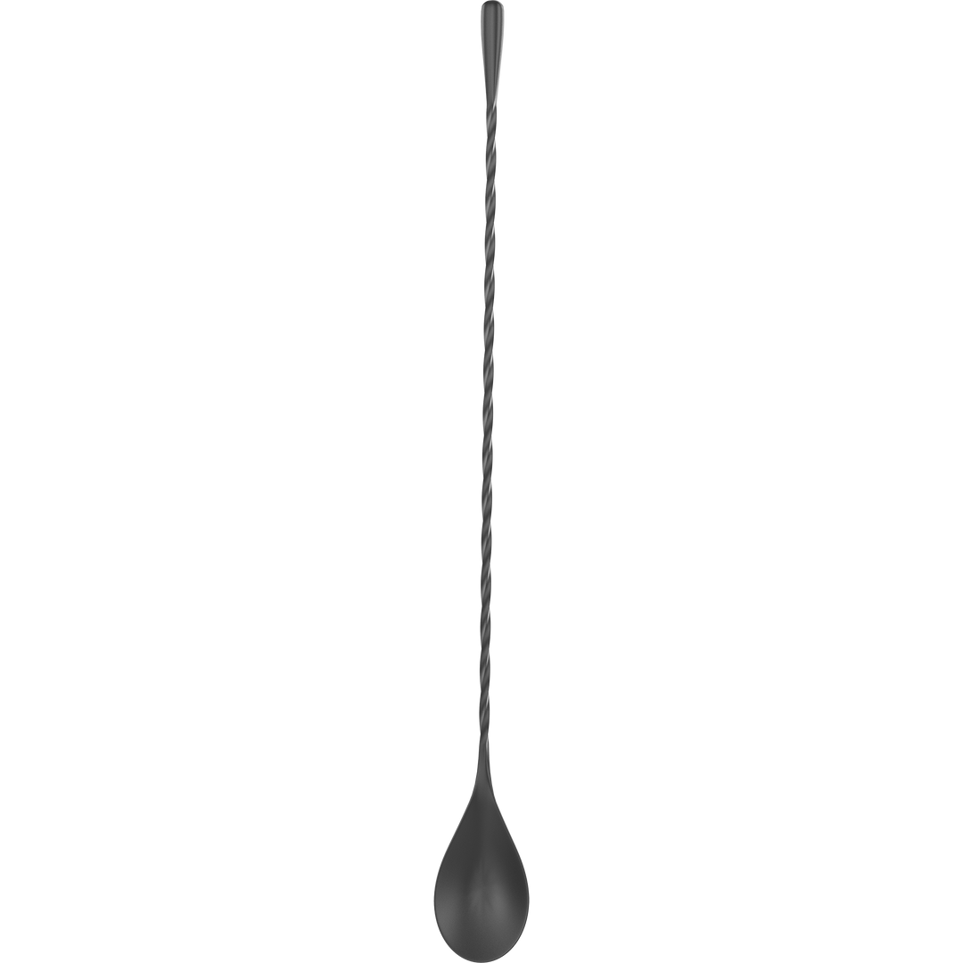 Cocktailier 12" Bar Spoon Right Handed Black