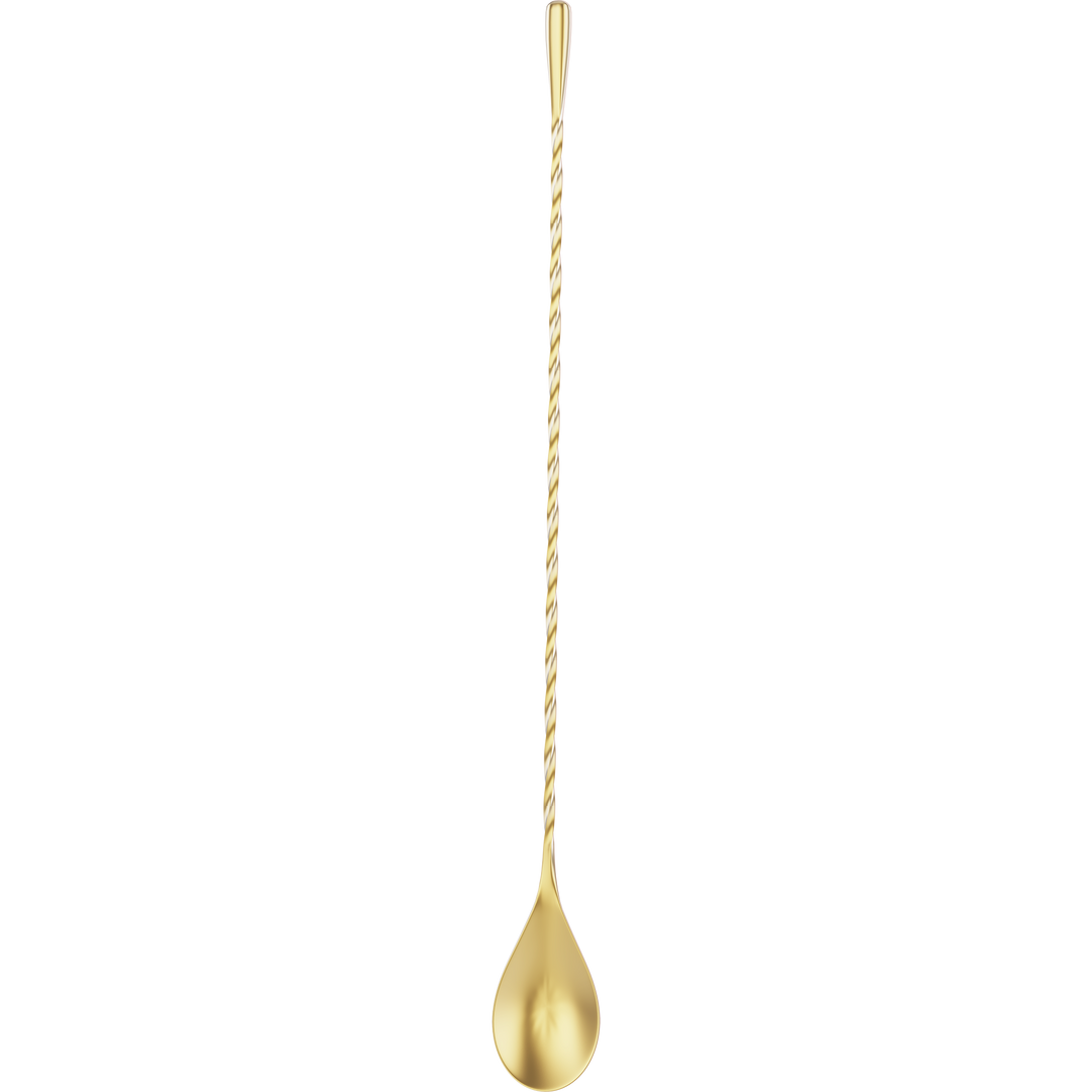 Cocktailier 12" Bar Spoon Right Handed Gold