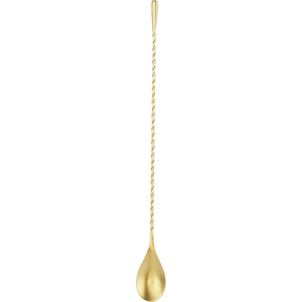 COCKTAILIER 12" Bar Spoon - Right Handed - Gold