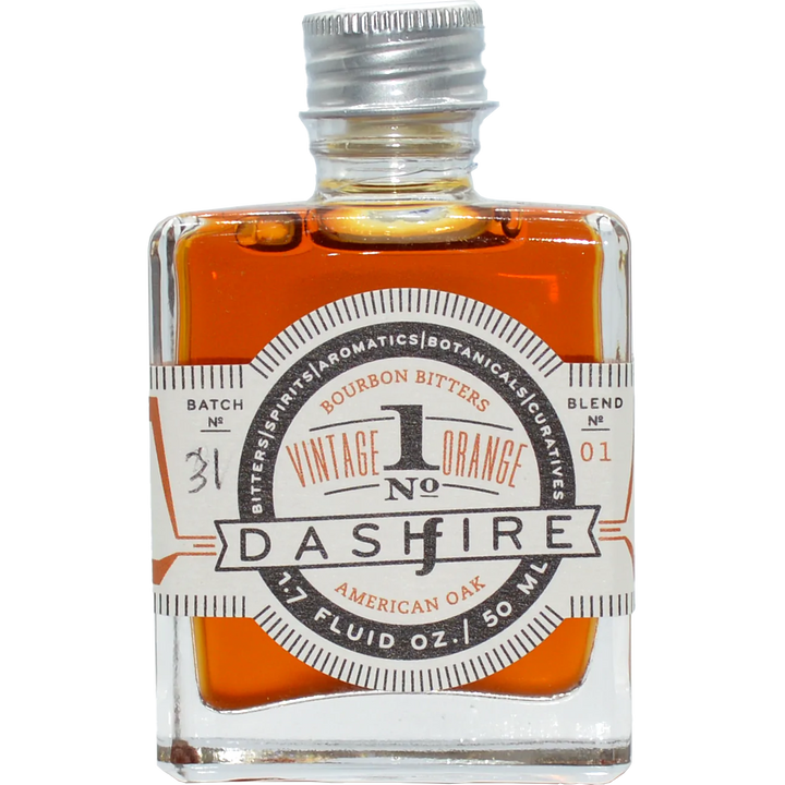 Dashfire Vintage No. 1 Orange Barrel Aged Bitters 1.7 oz bottle