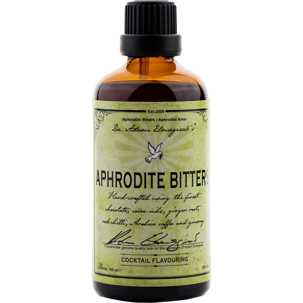 Dr. Adam Elmegirab's Aphrodite Bitters 100 ml bottle