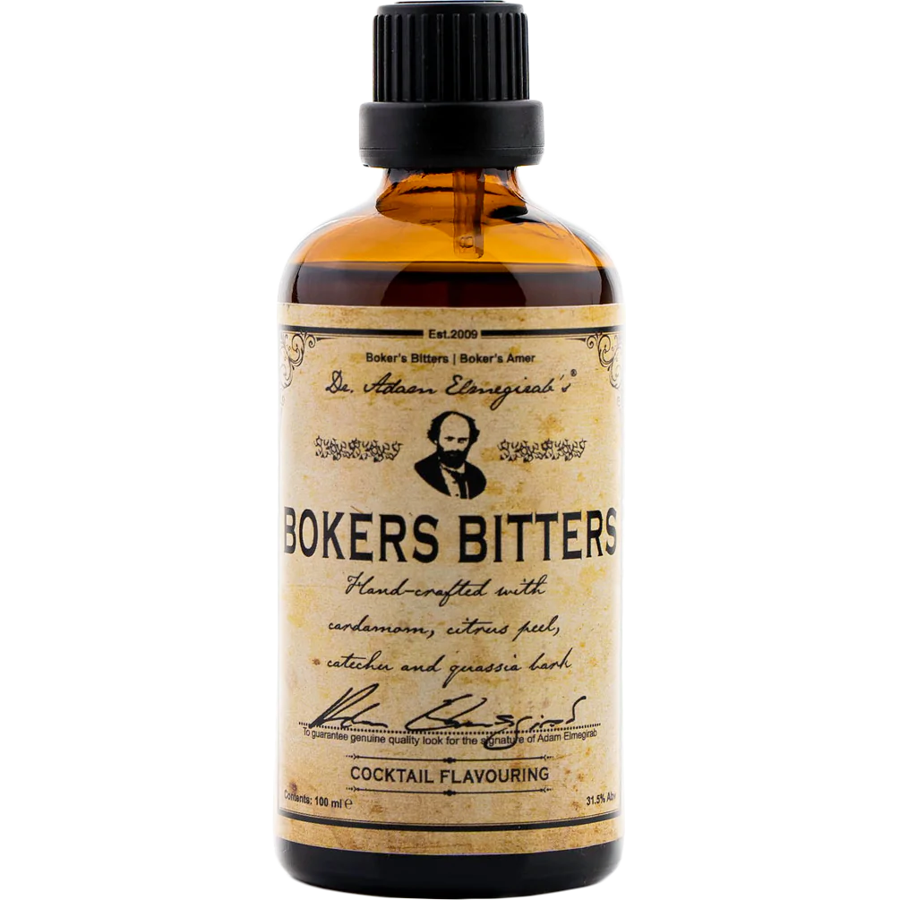 Dr. Adam Elmegirab's Bokers Bitters 100 ml bottle