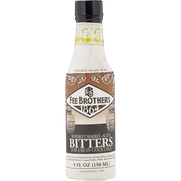 Fee Brothers Whiskey Barrel Aged Bitters 5 oz bottle