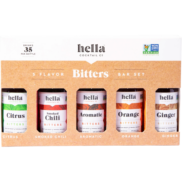 HELLA BITTERS 5 Flavor Bar Set