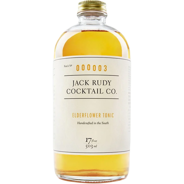 JACK RUDY COCKTAIL CO Elderflower Tonic Syrup 16 oz