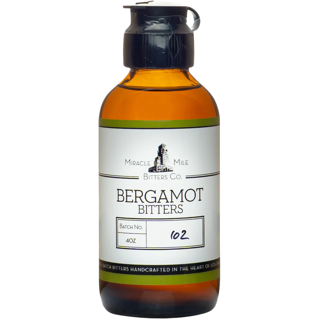 Miracle Mile Bergamot Bitters 4 oz bottle