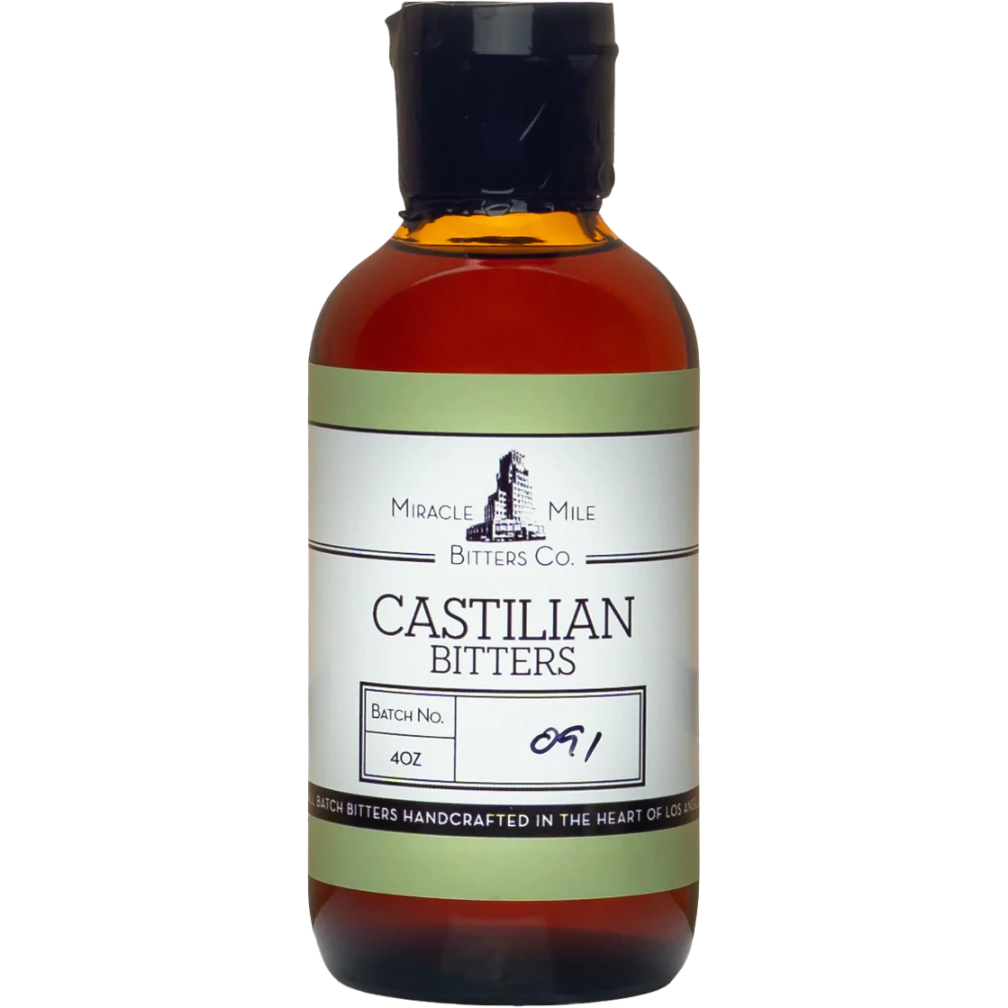 Miracle Mile Castilian Bitters 4 oz bottle