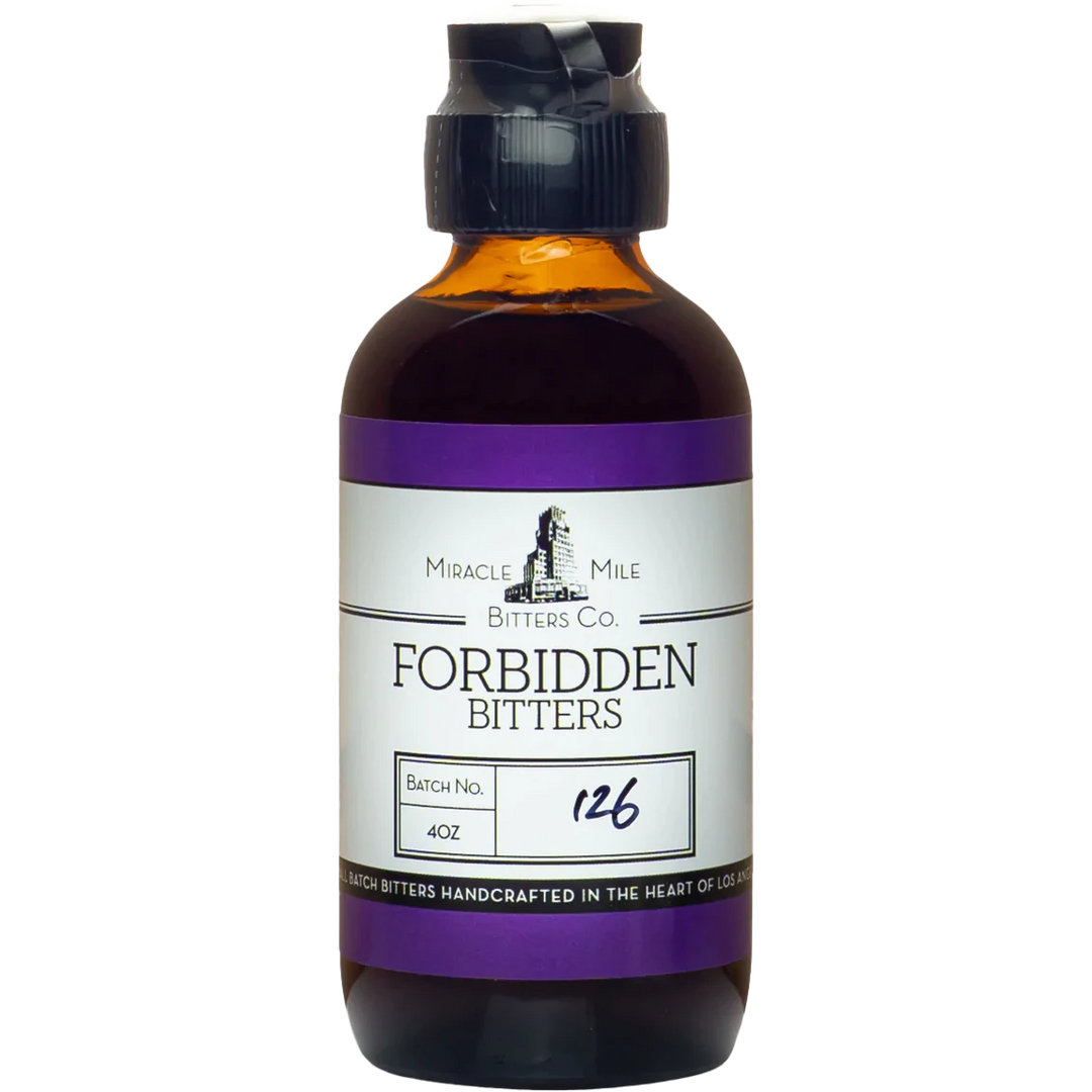 Miracle Mile Forbidden Bitters 4 oz bottle