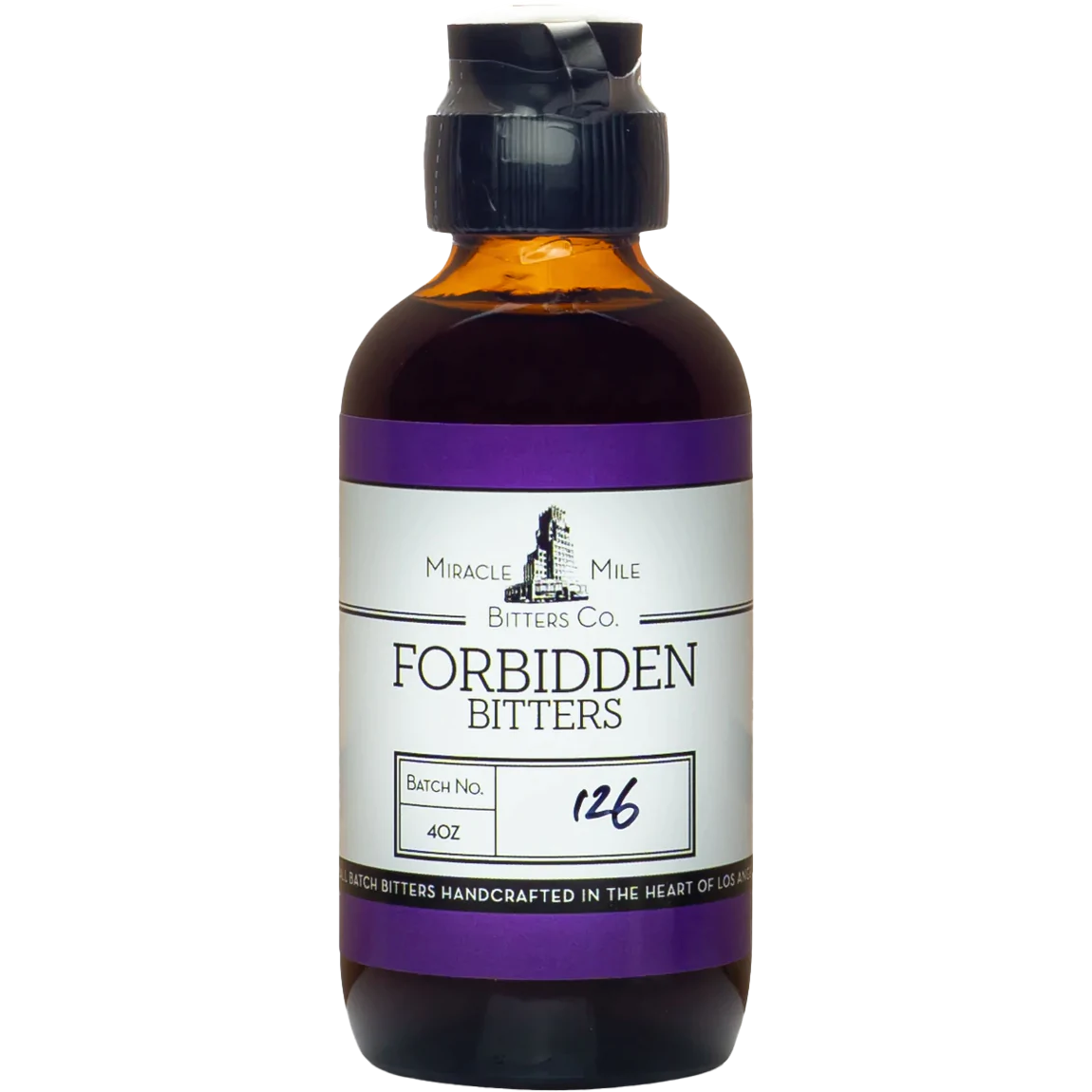 Miracle Mile Forbidden Bitters 4 oz bottle