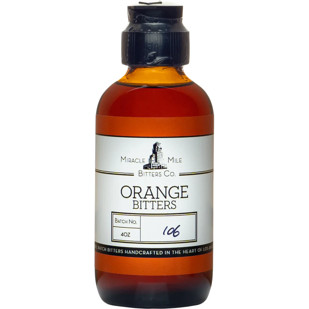 Miracle Mile Orange Bitters 4 oz bottle