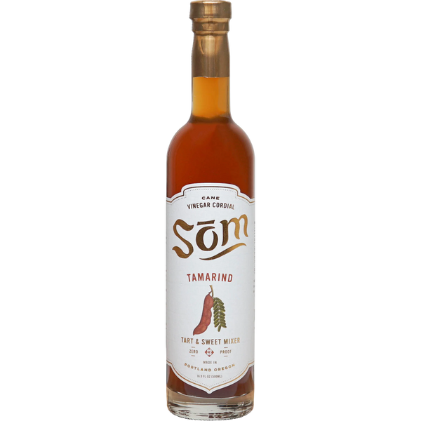 SOM Tamarind Non-Alcoholic Cane Vinegar Cordial 500 ml