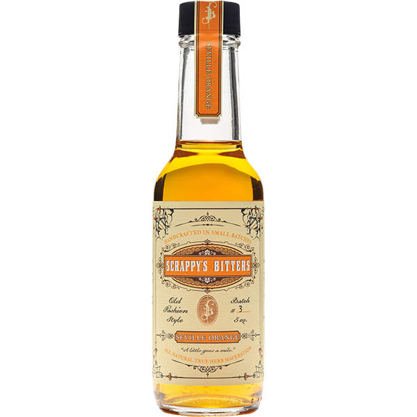 Scrappy's Seville Orange Bitters 5 oz bottle